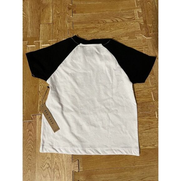 NWT Rae Dunn “Homebody” BOYS RAGLAN SHORT SLEEVE SHIRT Sz 5 - Picture 6 of 7